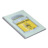 Slangolie alternatieve geneeskunde notitieboek (Rechterzijde)