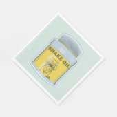 Slangolie alternatieve geneeskunde servet (Hoek)