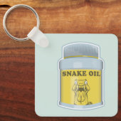 Slangolie alternatieve geneeskunde sleutelhanger (Voorkant)