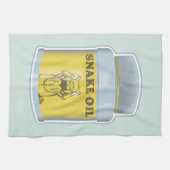 Slangolie alternatieve geneeskunde theedoek (Horizontaal)