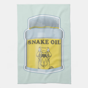 Slangolie alternatieve geneeskunde theedoek