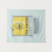 Slangolie alternatieve geneeskunde wandkleed (Voorkant (horizontaal))