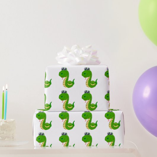 Slangontwerp Cadeaupapier (Feestgeschenken)