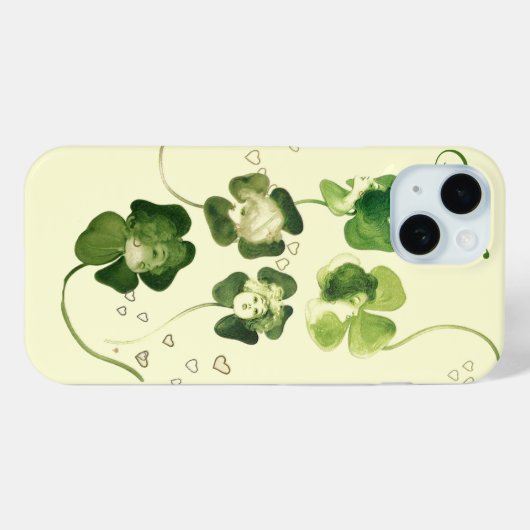 SLANGSE KAMROCKLADIES MET HARTMONOGRAM Case-Mate iPhone CASE (Achterkant (horizontaal))