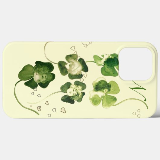 SLANGSE KAMROCKLADIES MET HARTMONOGRAM Case-Mate iPhone CASE (Achterkant (horizontaal))