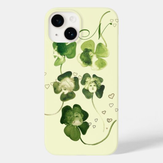SLANGSE KAMROCKLADIES MET HARTMONOGRAM Case-Mate iPhone CASE (Achterkant)