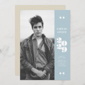 Slank Afstudeerder Afstuderen Aankondiging (Voorkant / Achterkant)