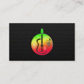 Slank, akoestisch gitaar visitekaartje (Achterkant)