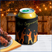 Slank Black Modern Tech Afstuderen Blikjeskoeler