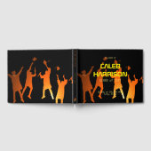 Slank Black Modern Tech Afstuderen Gastenboek (Volledig)