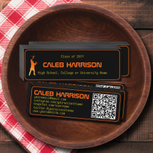 Slank Black Modern Tech Afstuderen