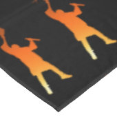 Slank Black Modern Tech Afstuderen Tafelkleed (Gekanteld)