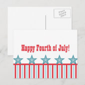 Slank Briefkaart met strips (Voorkant / Achterkant)