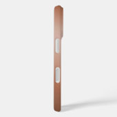 Slank bruin Ombre – iPhone 16 Hoesje (Achterkant / Rechts)
