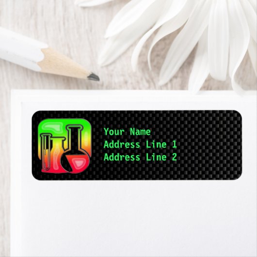 Slank chemie etiket (Insitu)