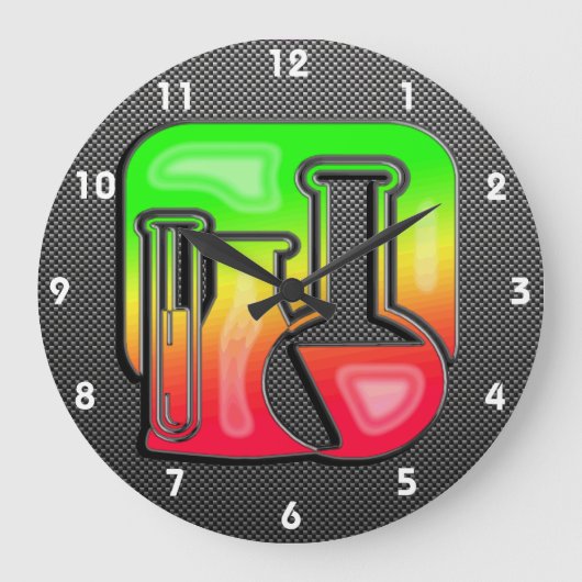Slank chemie grote klok (Voorkant)