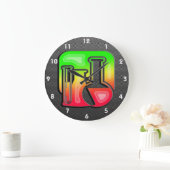 Slank chemie grote klok (Huis)