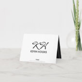 Slank draagtaart bedankkaart (Achterkant)