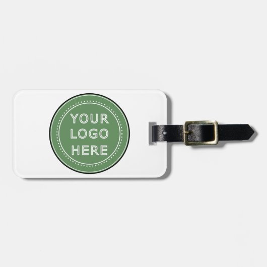 Slank, eigentijds, gepolijst en aanpasbaar. bagagelabel (Voorkant horizontaal)