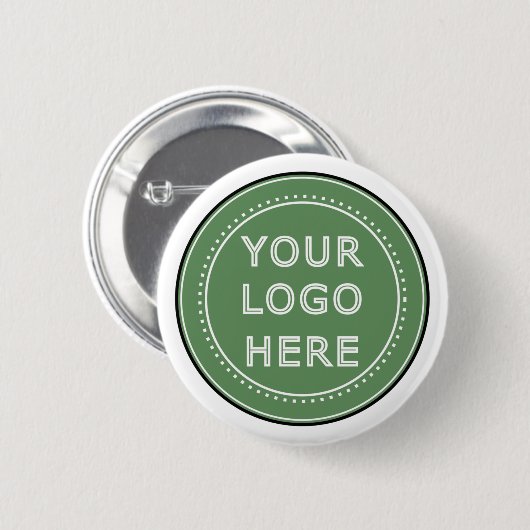 Slank, eigentijds, gepolijst en aanpasbaar. ronde button 5,7 cm (Voorkant /achterkant)