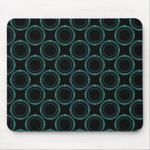 Slank en gepolijst Mousepad, Turquoise Muismat