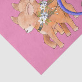 Slank en helderheid, unieke kleurenkerststijl tissuepapier (Detail)