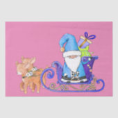 Slank en helderheid, unieke kleurenkerststijl tissuepapier (Voorkant)