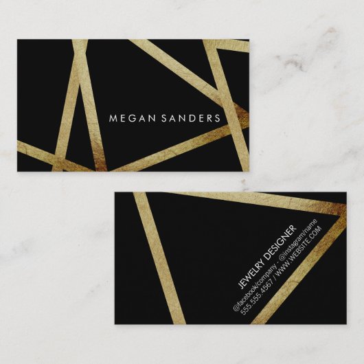 Slank en Lux Visitekaartje (Voorkant / Achterkant)