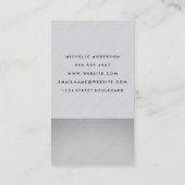 Slank en modern visitekaartje (Achterkant)