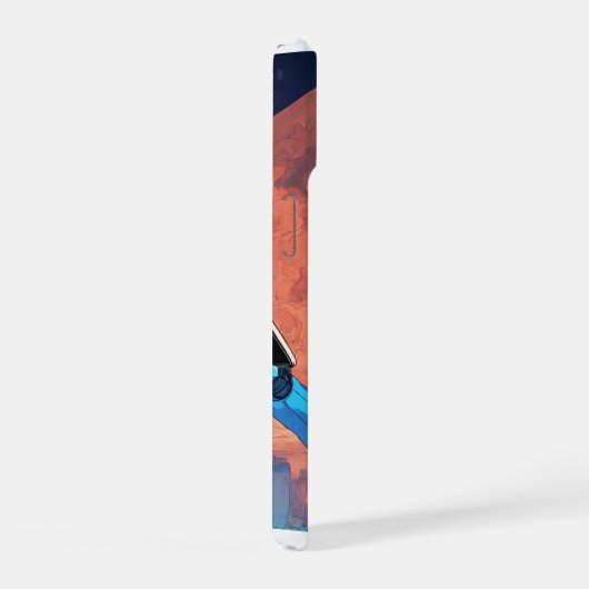 Slank en toch robuust – Ultra-beschermende telefoo iPhone 15 Case (Rechterkant)