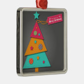 Slank felle kerstboomkunst moderne kunstboten metalen ornament (Rechts)