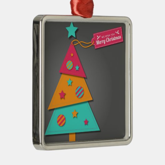 Slank felle kerstboomkunst moderne kunstboten metalen ornament (Rechts)