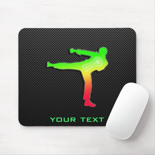 Slank gehuwde kunsten muismat (Met muis)