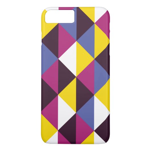 Slank geometrisch ontwerp i-phone case. Case-Mate iPhone case (Achterkant)