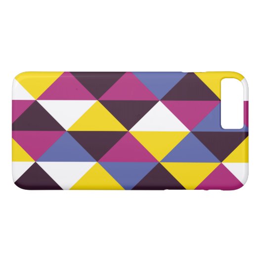 Slank geometrisch ontwerp i-phone case. Case-Mate iPhone case (Achterkant (Horizontaal))