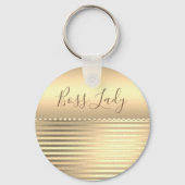 Slank Gold Boss Lady Sleutelhanger (Voorkant)