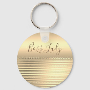 Slank Gold Boss Lady Sleutelhanger