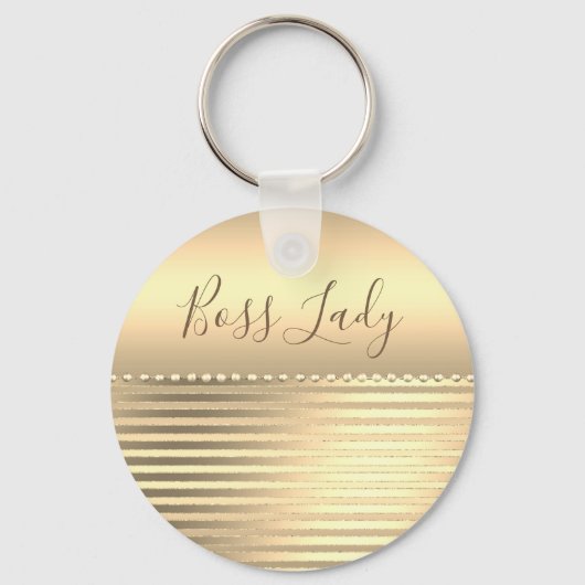 Slank Gold Boss Lady Sleutelhanger (Voorkant)