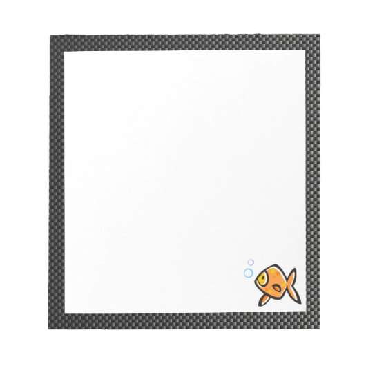 Slank Goldfish Notitieblok (Voorkant)