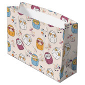 Slank Groot Cadeauzakje (Achterkant Gekanteld)