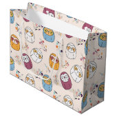 Slank Groot Cadeauzakje (Voorkant Gekanteld)