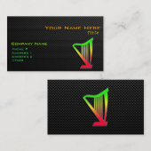 Slank Harp Visitekaartje (Voorkant / Achterkant)