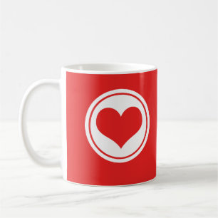Slank hart Mok, rood Koffiemok