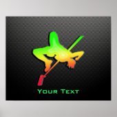 Slank hoge sprint poster (Voorkant)