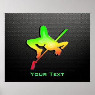 Slank hoge sprint poster