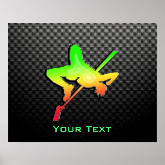 Slank hoge sprint poster (Voorkant)