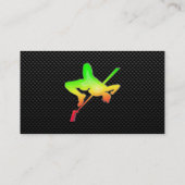 Slank hoge sprint visitekaartje (Achterkant)