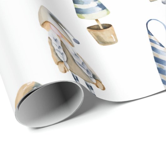 Slank kerstontwerp en stijlvol design met bomen cadeaupapier (Rol Hoek)