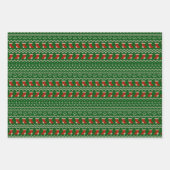 Slank kerstpapier, zgn. Sweater Wrapping Paper (Voorkant 3)
