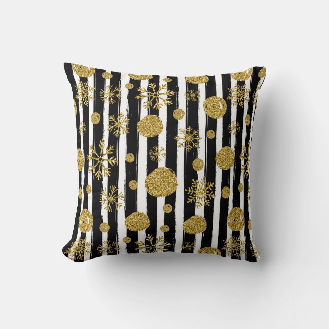 Slank kerstpatroon kussen (Voorkant)